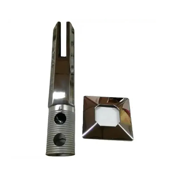 Glazen zwembadomheining