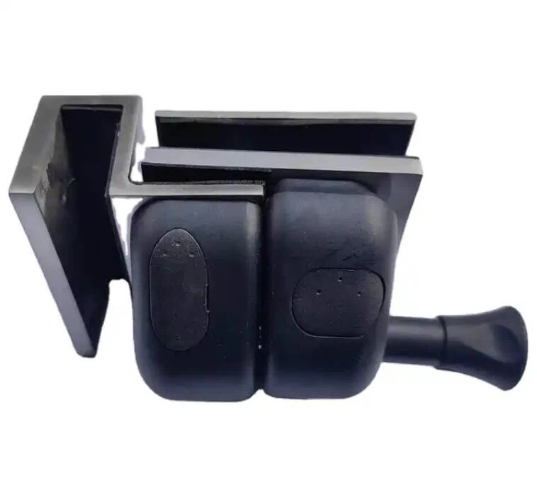 Hoeksluiting met glazen poort voor zwemmen